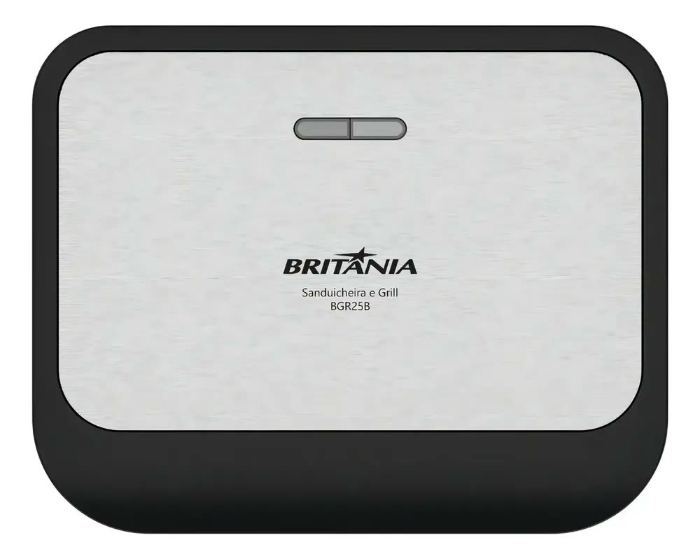 Sanduicheira e Grill Britânia BGR25B 2 em 1 750W