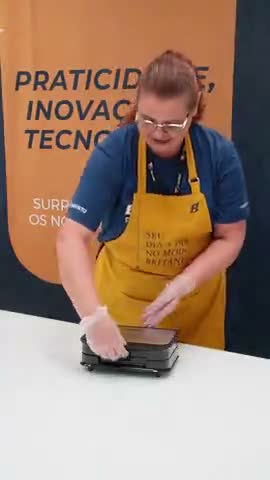 vídeo do produto