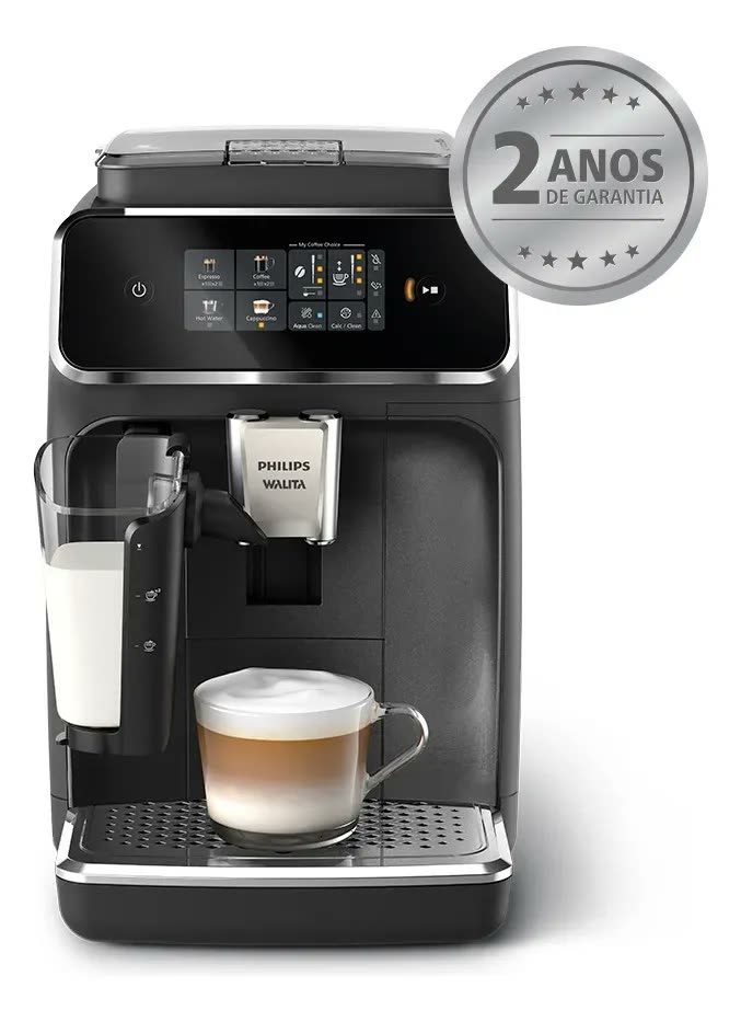foto de Cafeteira Espresso Lattego Ep2330 Série 2300 Philips Walita Cinza