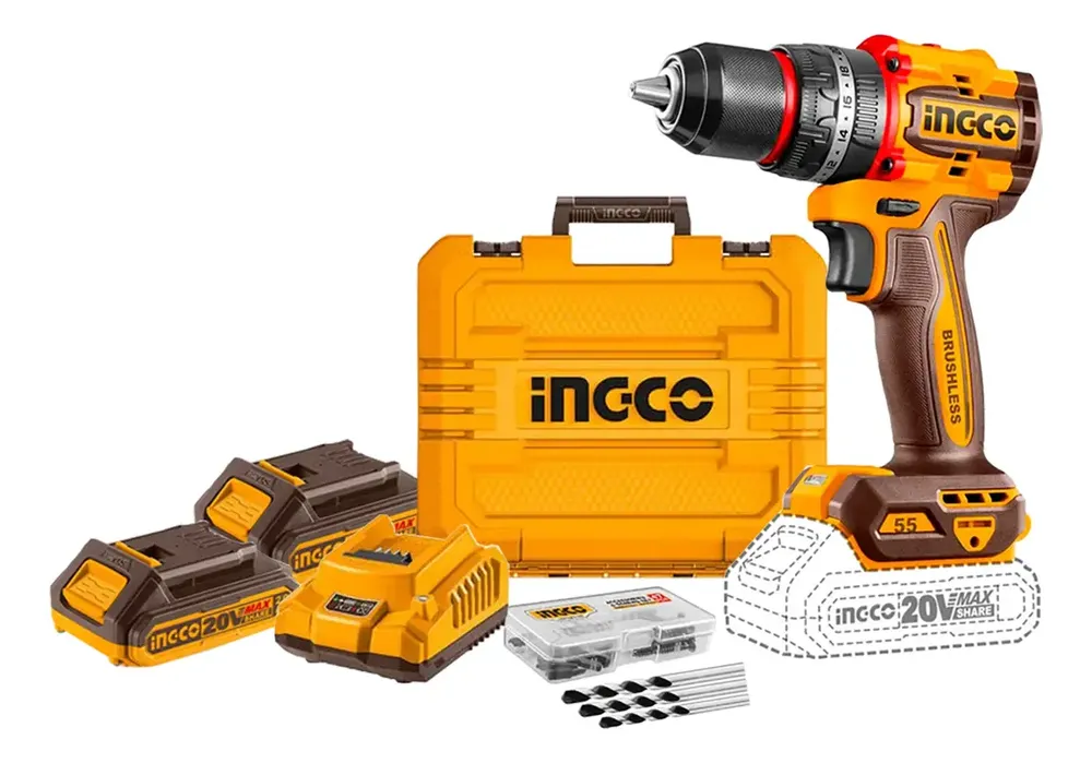 foto de Parafusadeira E Furadeira De Impacto Ingco CIDLI20558