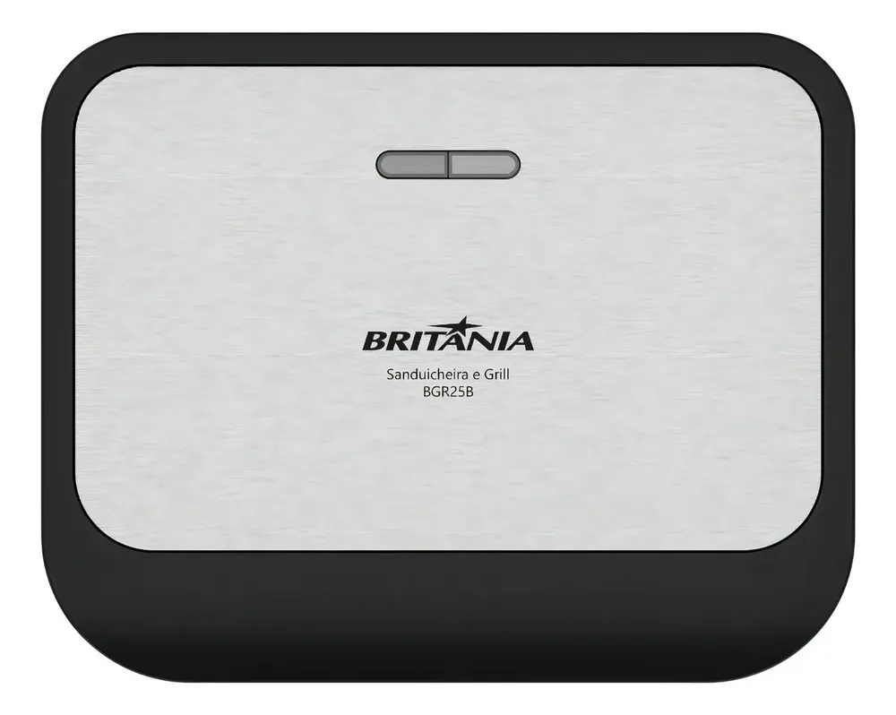 foto de Sanduicheira e Grill britânia BGR25B 2 em 1 750w Preto