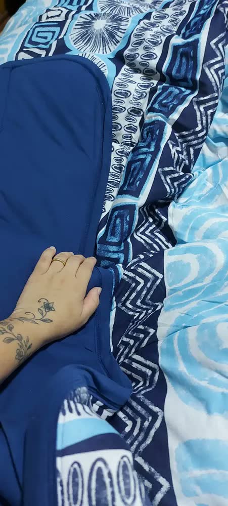 foto de Edredom Dupla Face Casal Queen 01 Peça 100% Algodão Estampas Cor Cinza Desenho Do Tecido Geométrico