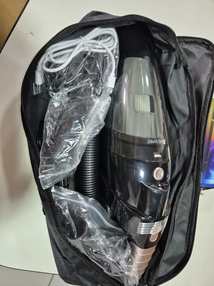 foto de Aspirador De Pó E Água Sem Fio Portátil Automotivo Artiko Aquapro 100w Turbo 12v