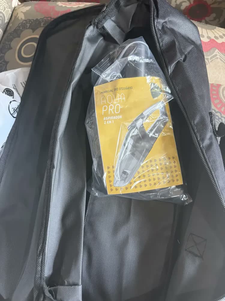 foto de Aspirador De Pó E Água Sem Fio Portátil Automotivo Artiko Aquapro 100w Turbo 12v