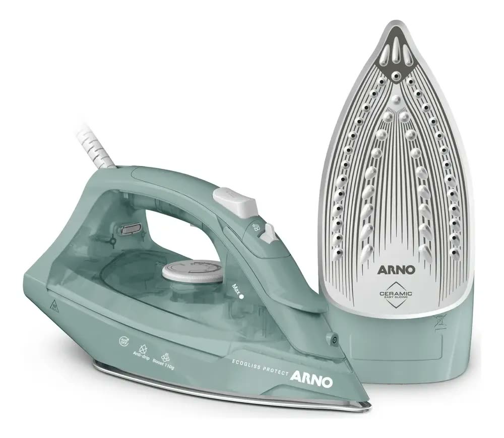 Ferro a Vapor Arno FECP Ecogliss Protect