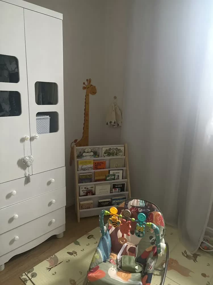 foto de Estante De Livro Infantil Montessoriano Madeira 5 Bolsos