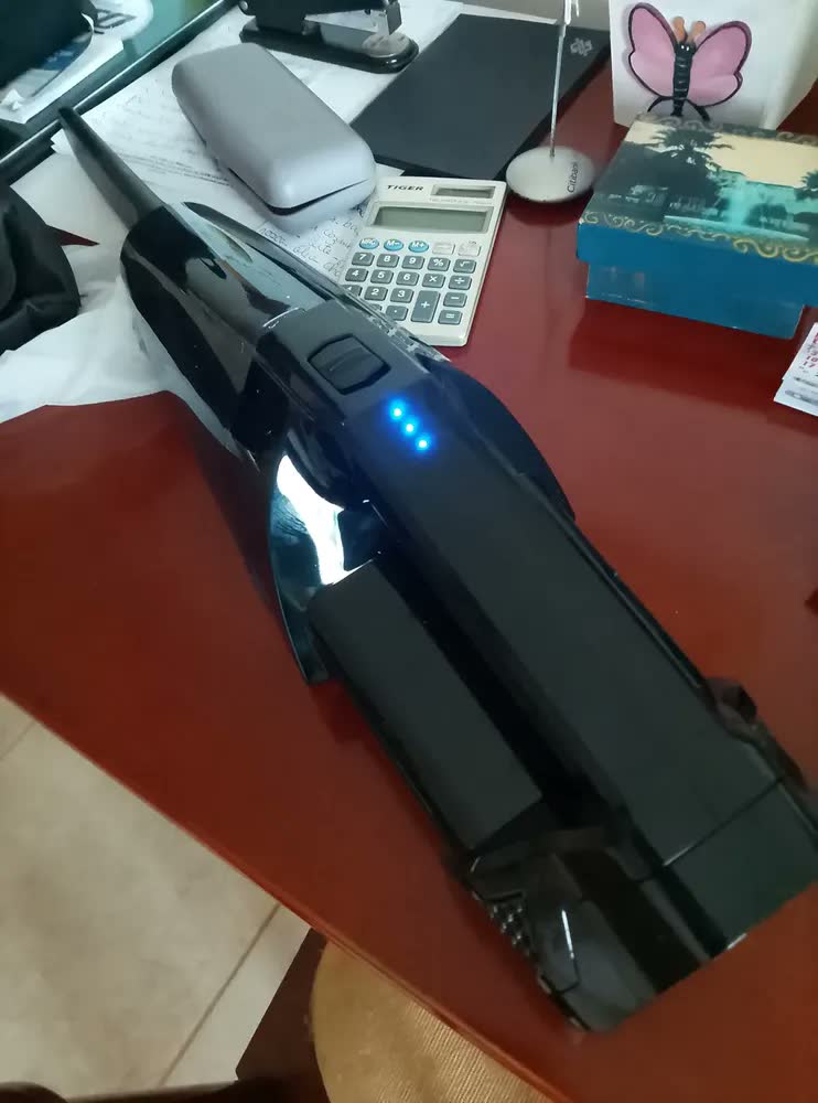 foto de Aspirador De Pó Sem Fio Portátil Com Luz Led, Alta Sucção, Recarregável E Leve, Ideal Para Carro, Casa, Escritório E Pelos De Animais
