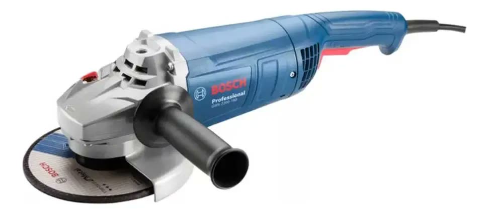 Esmerilhadeira Angular Bosch Professional Gws 2200-180 2200w