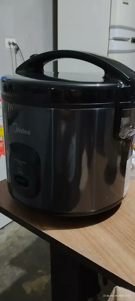 foto de Panela De Arroz Elétrica 5L Midea 7 Xícaras Cozimento A Vapor