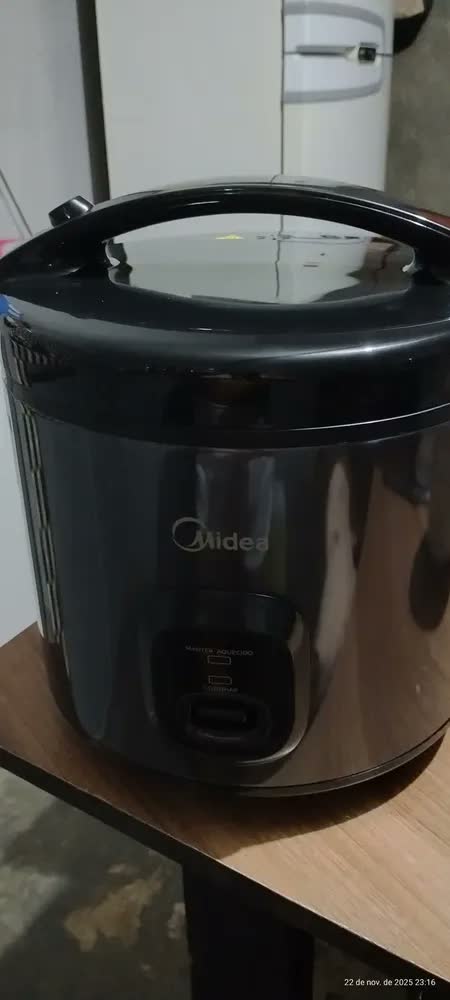 foto de Panela De Arroz Elétrica 5L Midea 7 Xícaras Cozimento A Vapor