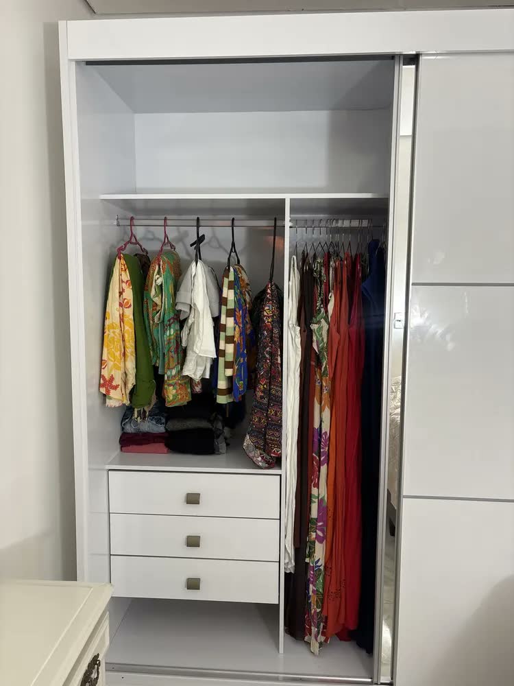 foto de Guarda Roupa Casal 2 Portas 6 Gavetas 100% Mdf Coliseu