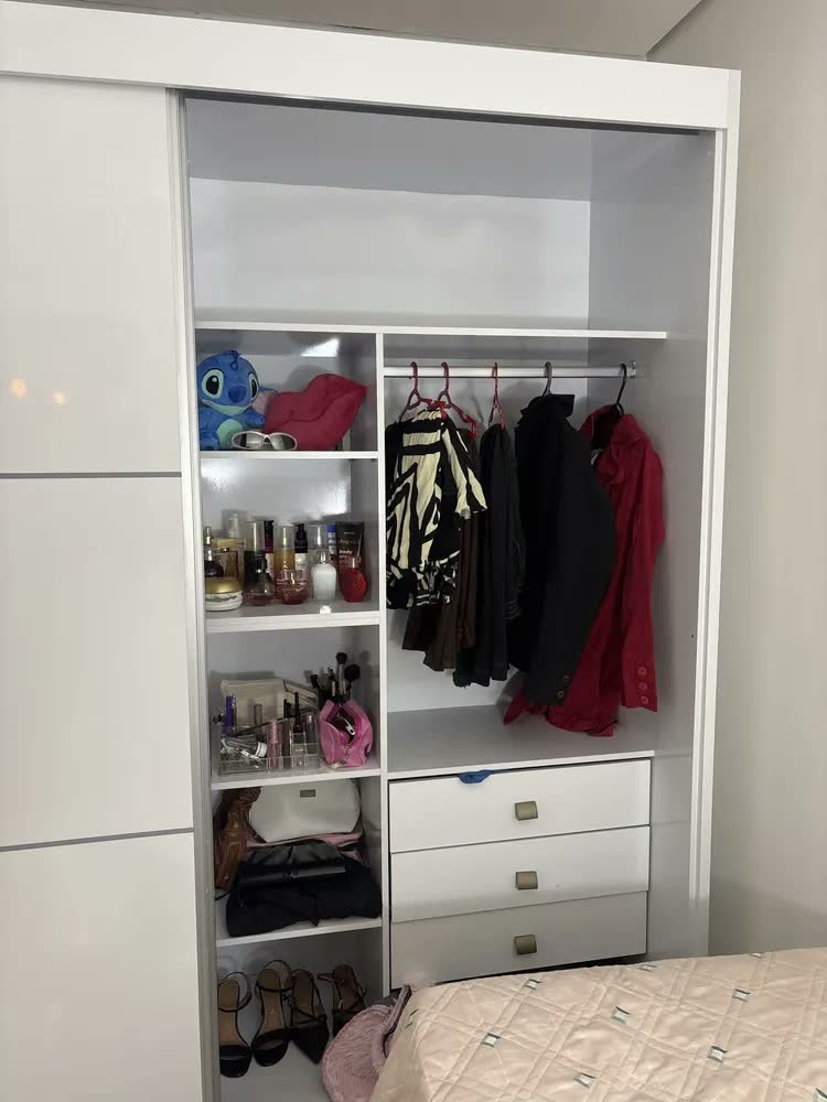 foto de Guarda Roupa Casal 2 Portas 6 Gavetas 100% Mdf Coliseu