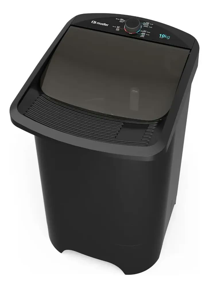 Tanquinho De Lavar Roupa Mueller 10 Kg Com Superesfregador Cor Preto