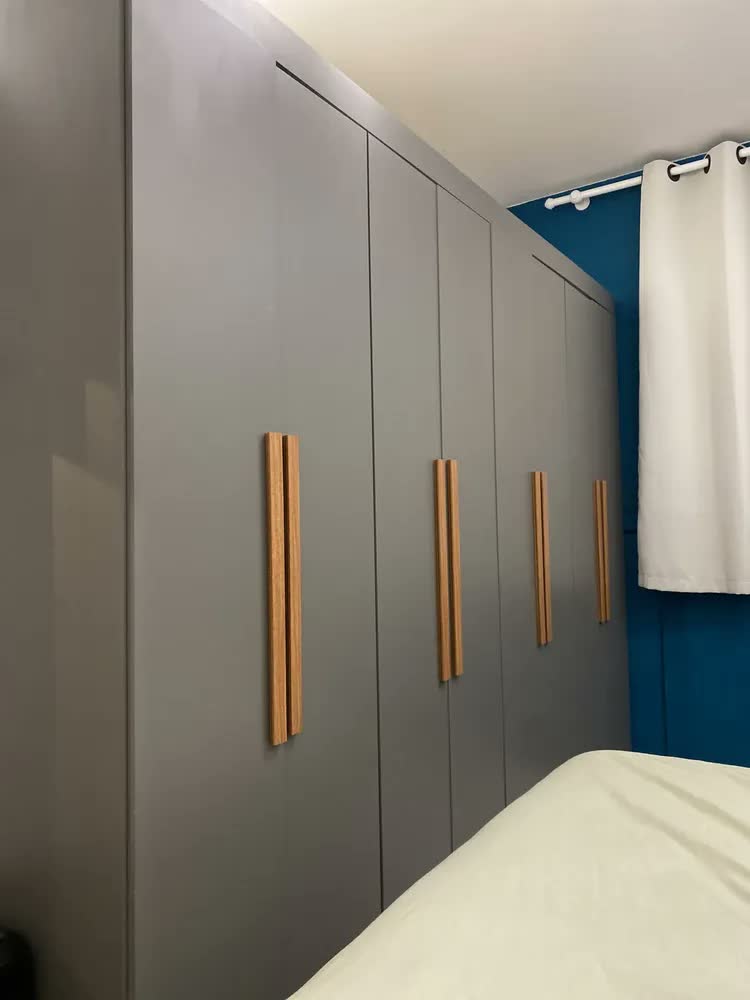 foto de Guarda Roupa Casal Branco Paris 8 Portas 4 Gavetas Espresso Móveis