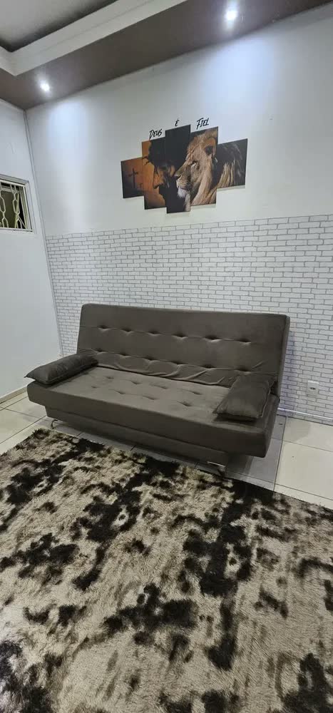 foto de Sofá Cama Reclinável 3 Lugares Moderno Casal Cores Maverick