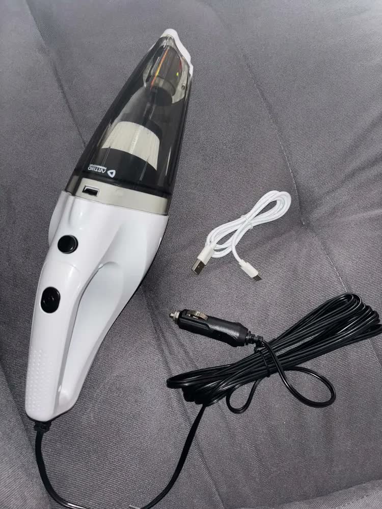 foto de Aspirador de Pó Para Carro Portátil Automotivo Artiko Turbo Wiper 100W com Lanterna A00440