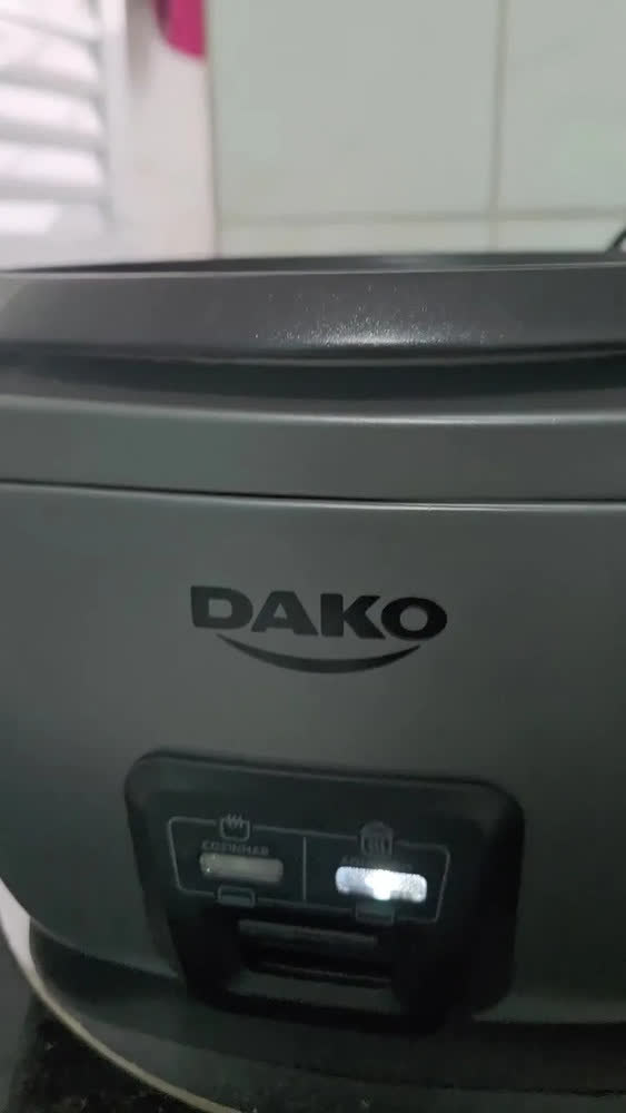 foto de Panela De Arroz Elétrica Dako 700w Com 4 Litros 10 Xícaras Cinza