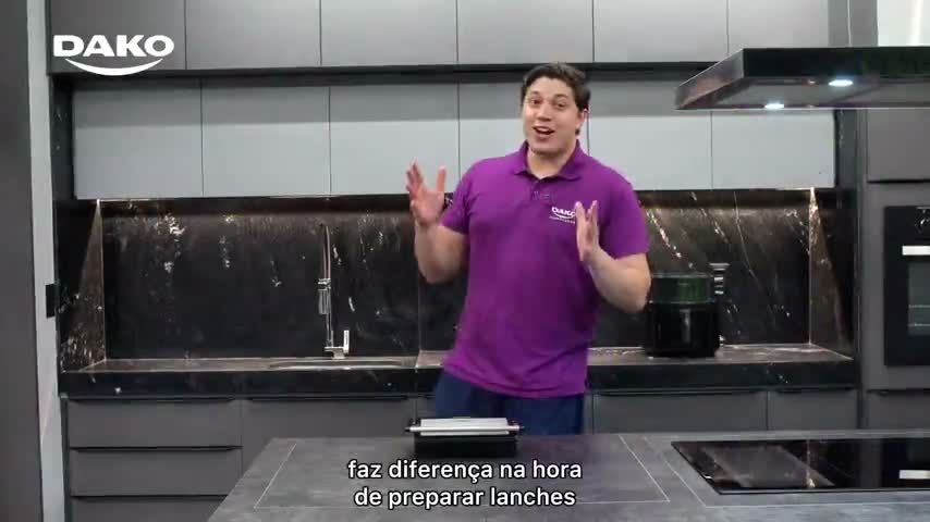 vídeo do produto