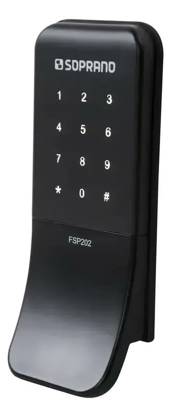 foto de Fechadura Digital De Sobrepor Puxador FSP202 - Soprano