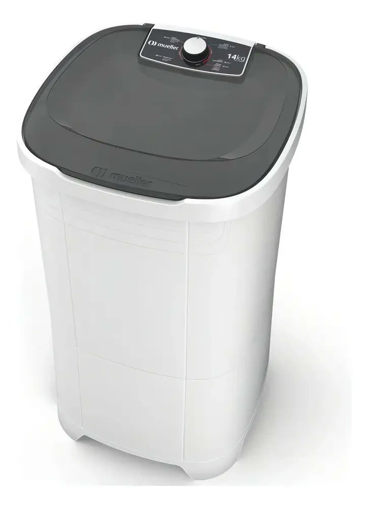 Tanquinho De Lavar Roupa Mueller 14 Kg Semiautomático Mlt14b Cor Branco