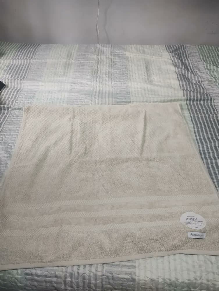 foto de Toalha Banho Buddemeyer Avulsa 100% Algodão Vanilla Bege 1084