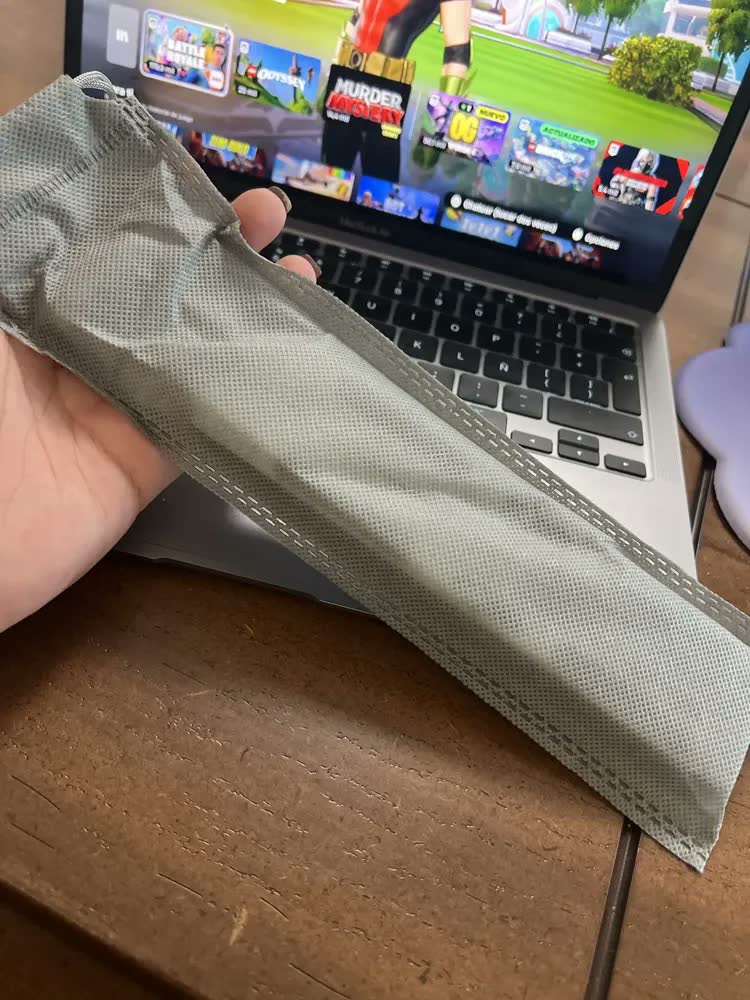 foto de Suporte Para Notebook Ergonômico Dobrável Portátil Alumínio Prata 17 Polegadas