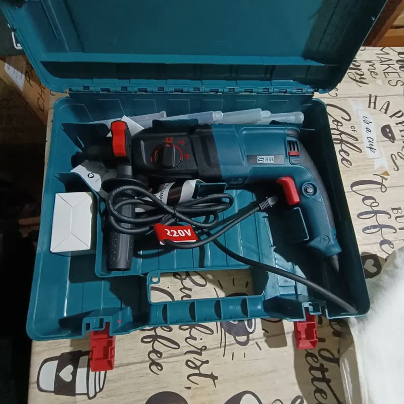 foto de Furadeira De Impacto Martelete Rompedor 1000w Reversível
