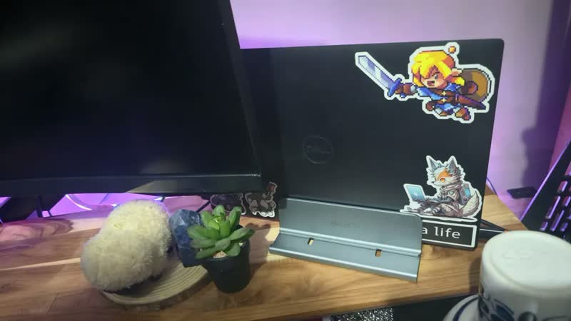 foto de Suporte Alumínio Vertical Para Notebook E Tablte Su-253 Cor Cinza-escuro