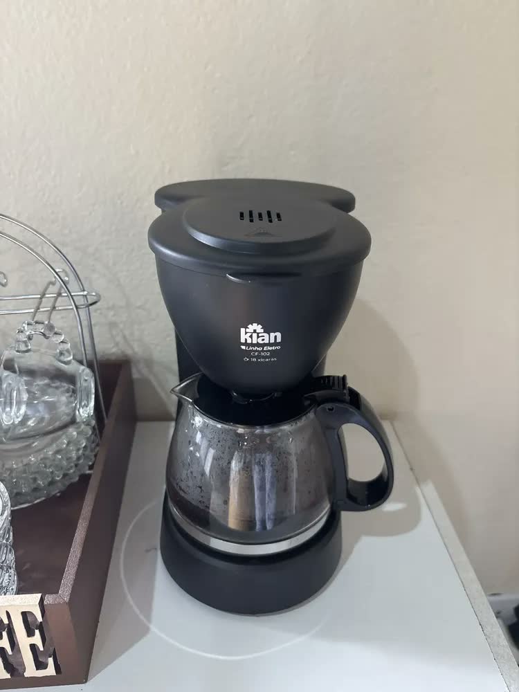 foto de Cafeteira Elétrica Cf-102 Kian 18 Xícaras 650w Cor Preto