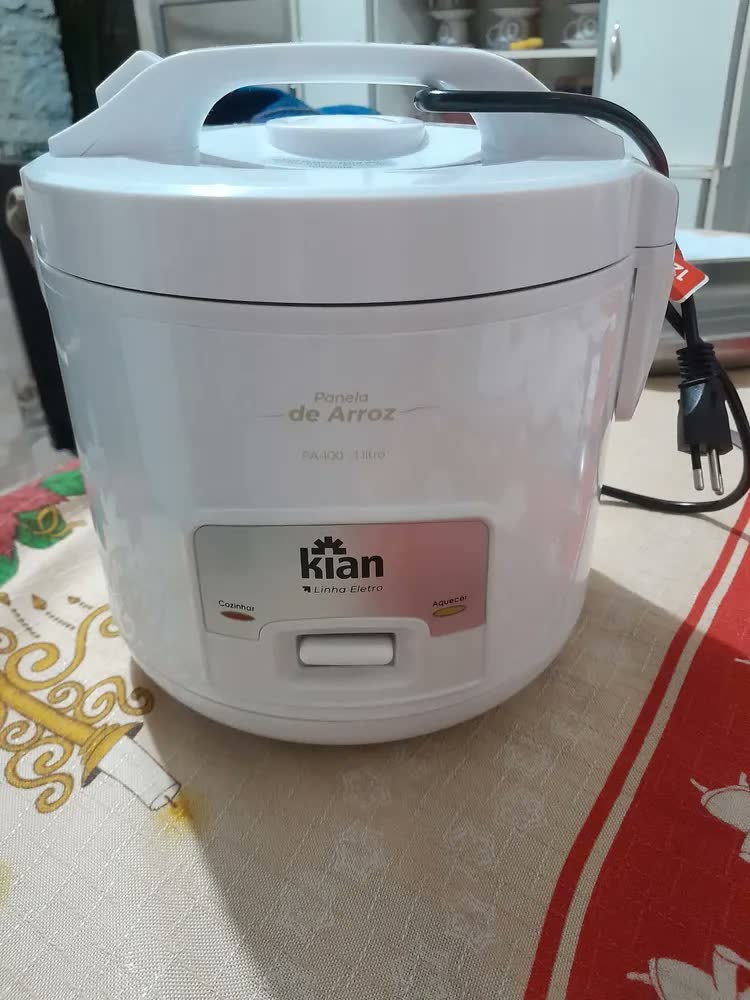 foto de Panela De Arroz Elétrica 1l Pa-100 Kian, Branca, 127v