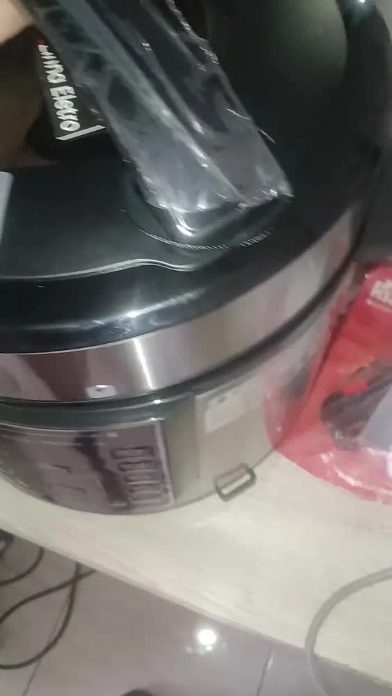 foto de Panela De Pressão Elétrica Ppe-102 6l, Kian, Preto -