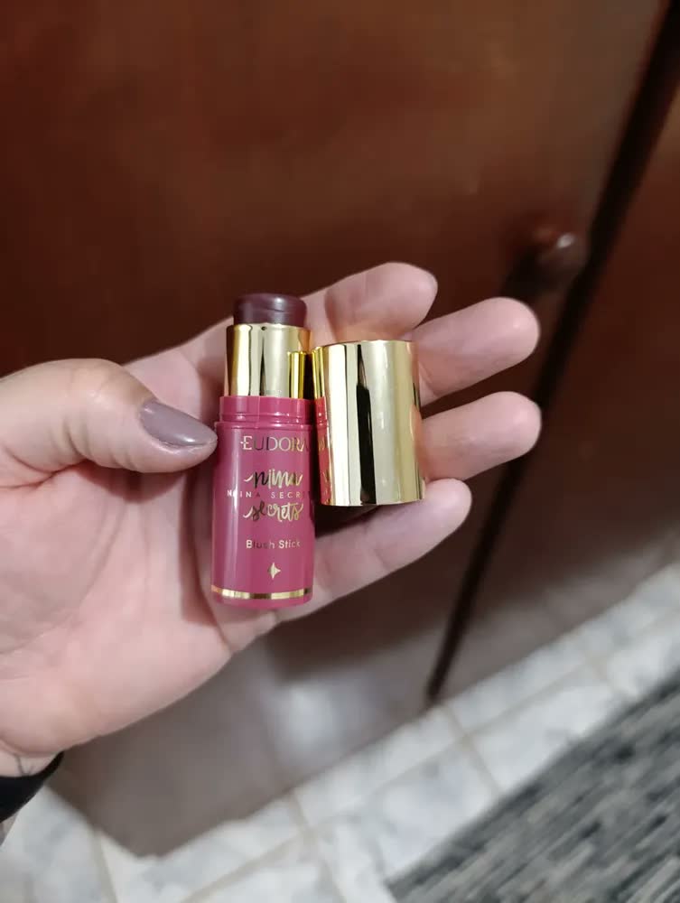 foto de Blush Stick Daily Multifuncional Niina Secrets Eudora 5g Tom Da Maquiagem Amora