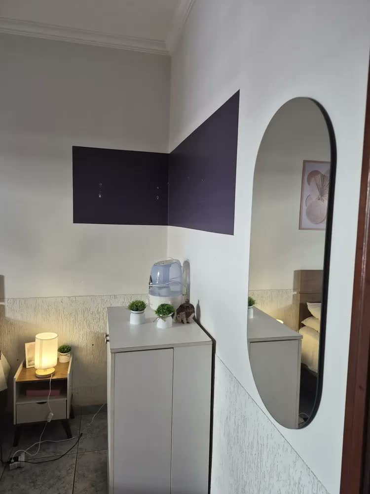 foto de Espelho Orgânico Corpo Inteiro 90cmx40cm Pinterest Polido Moldura Solis - Suporte