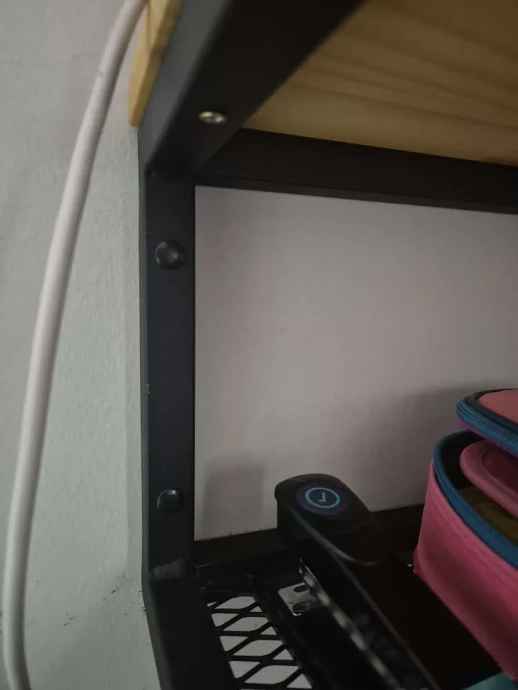 foto de Suporte Para Impressora De Parede Estilo Industrial Cor Preto