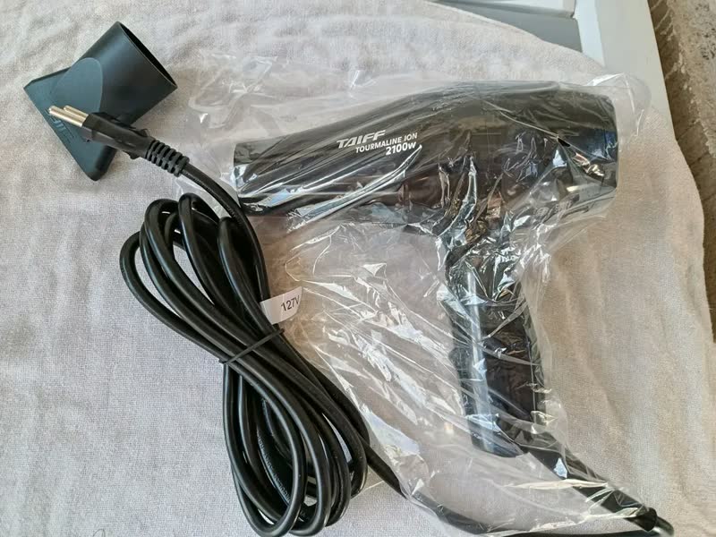 foto de Secador de Cabelo Taiff Tourmaline 2100w Profissional Cor Preto