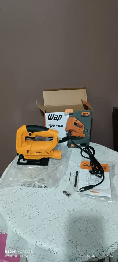 foto de Serra Tico Tico Wap Wf Stt01 Com Base Ajustável 3000gpm 550w
