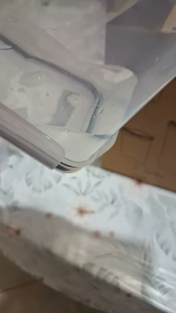foto de Kit 15 Potes Herméticos para Mantimentos com Tampa Etiquetas e Colheres Medidoras Jogo de Potes Porta Mantimentos Cozinha e Despensa Organizada Vasilhas Plásticas Empilháveis Transparentes Palada