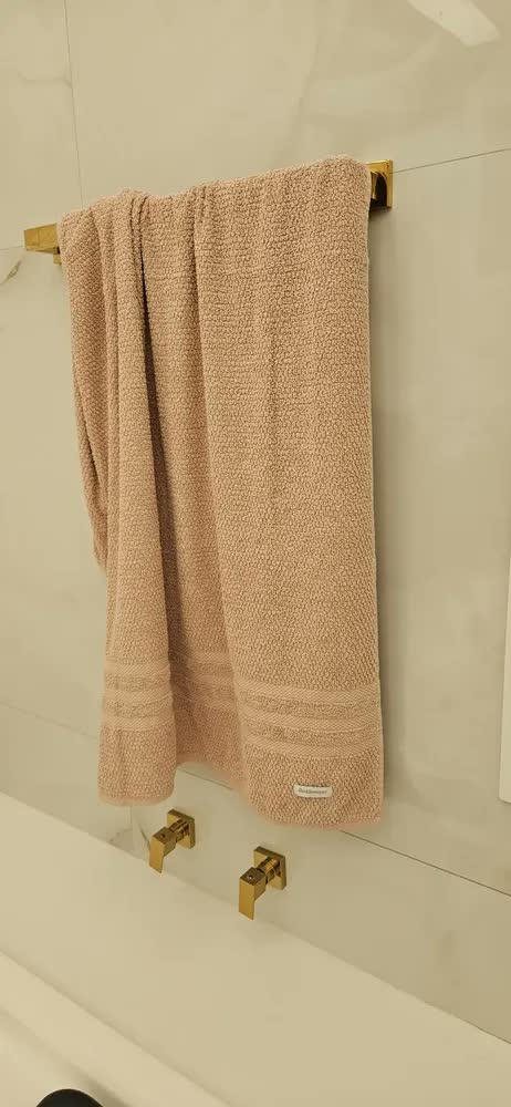 foto de Jogo Toalha Banhão Buddemeyer Vanilla Extra Soft Algodão 4pç Cor Bege e Verde