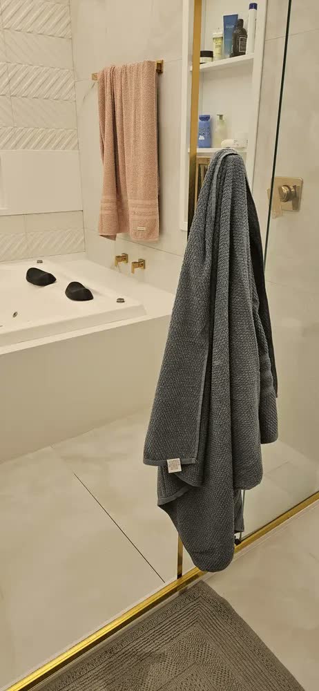 foto de Jogo Toalha Banhão Buddemeyer Vanilla Cor Rosa Extra Soft Algodão 4pçs