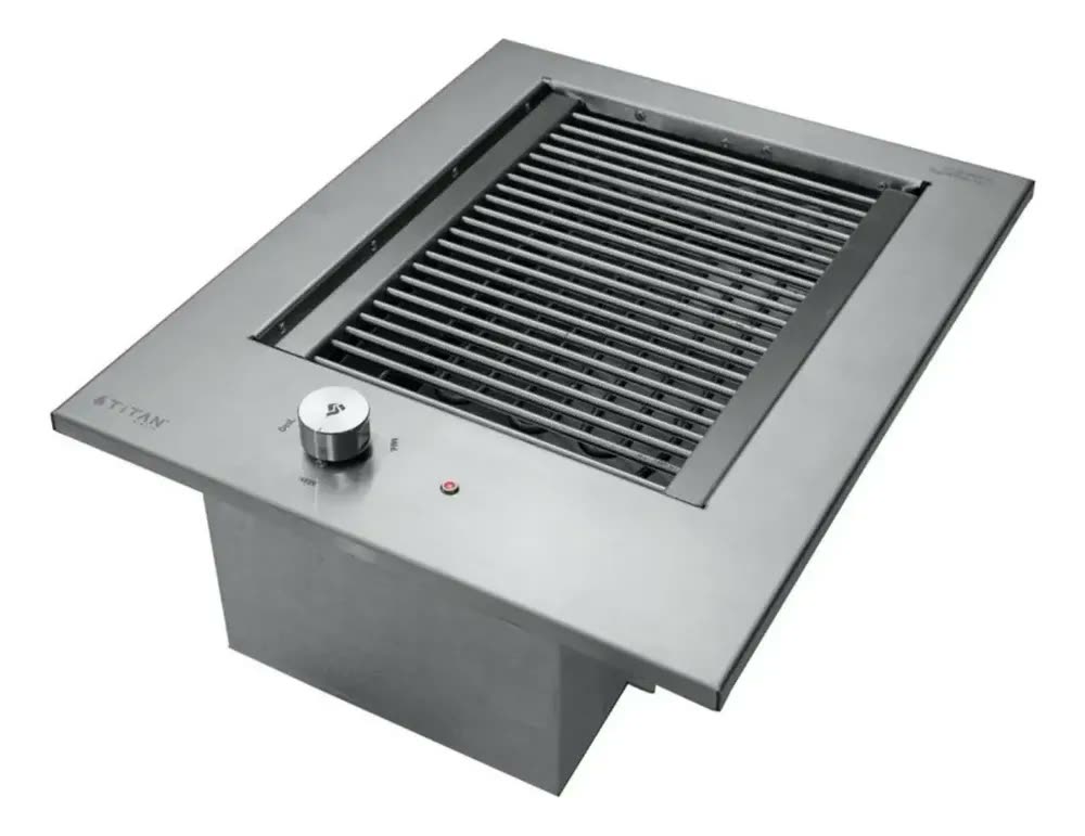 foto de Churrasqueira Grill Elétrica de Embutir Diamond Fine 50x40cm 2400W 127V Titan