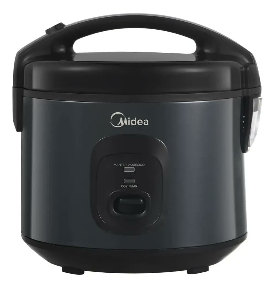 Panela De Arroz Elétrica 3l Preta Midea Cor Preto