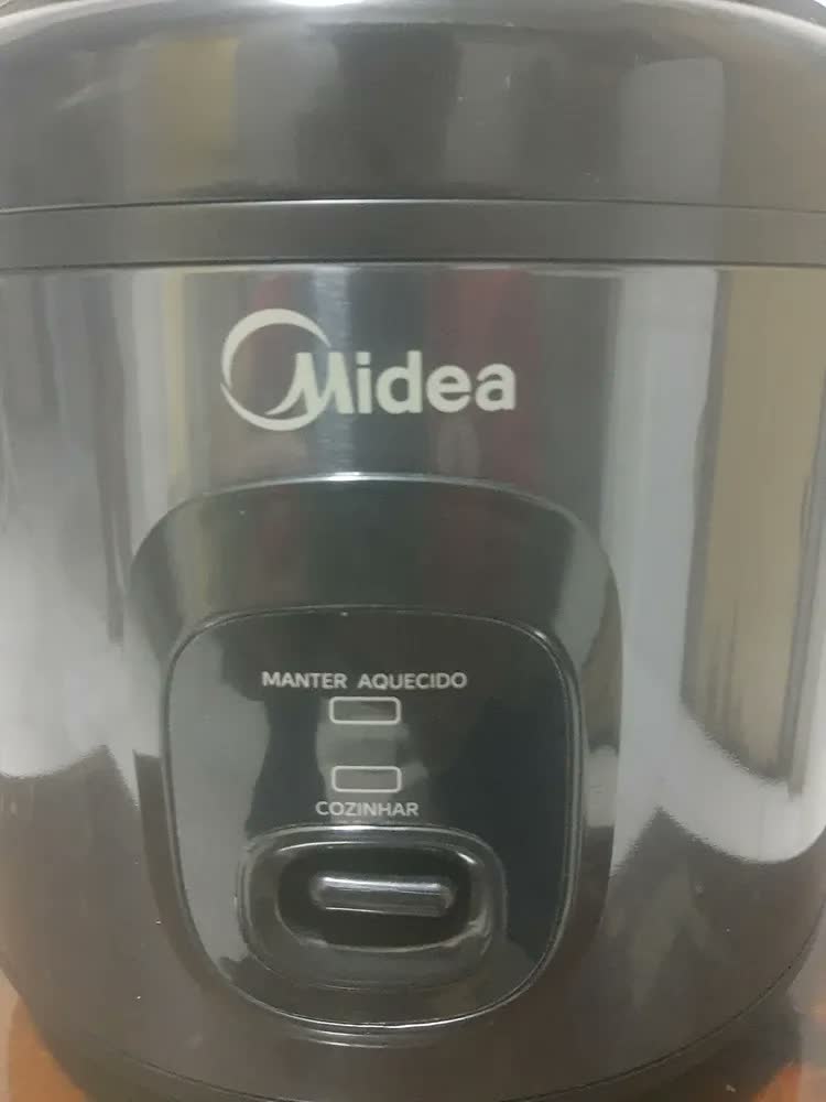 foto de Panela De Arroz Elétrica 3l Preta Midea Cor Preto