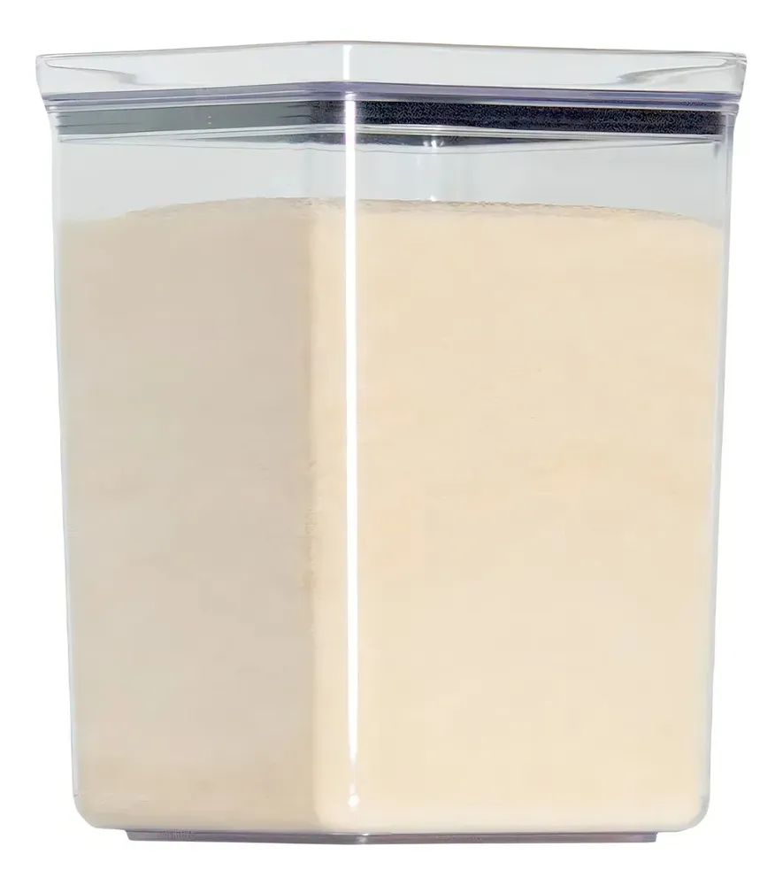 Pote Hermético Grande 6215ml Para Arroz Feijão Despensa Cor Transparente