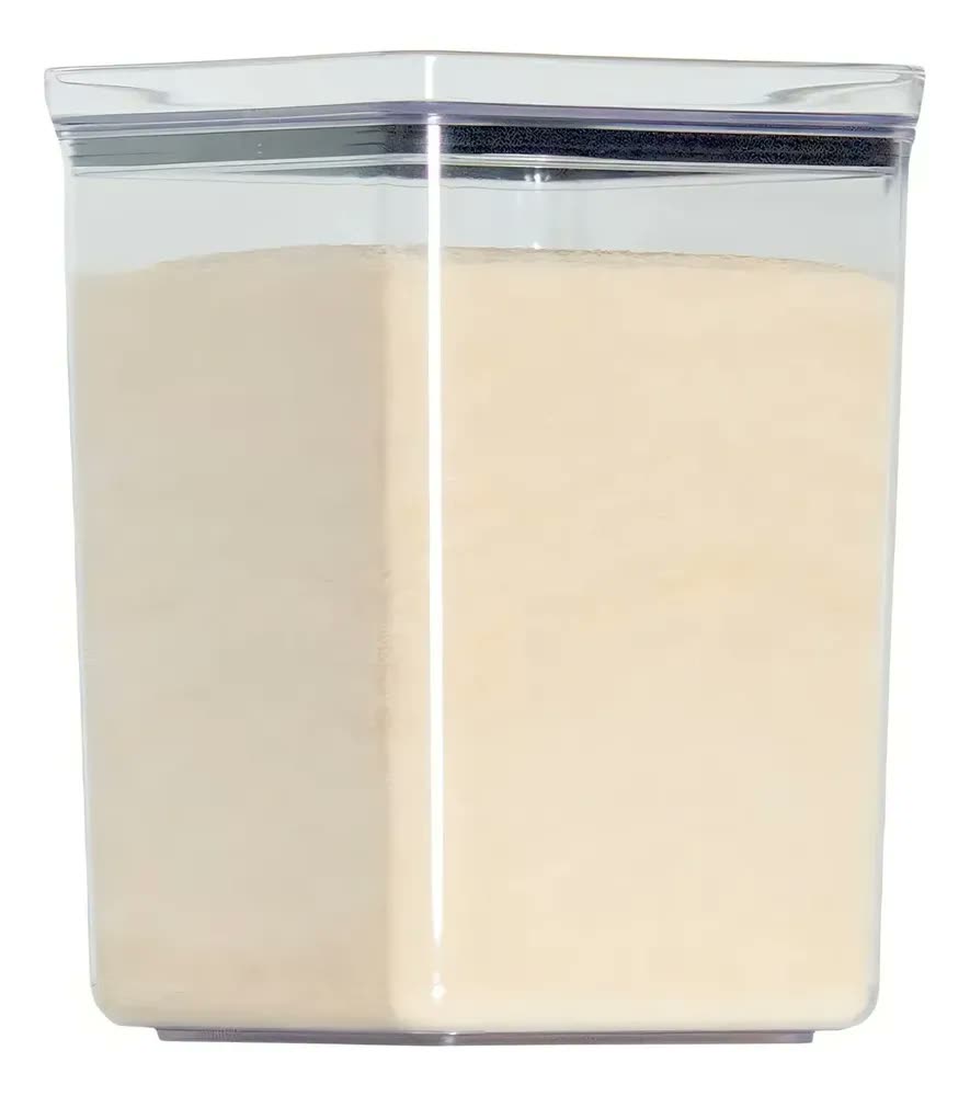 Pote Hermético Grande 6215ml Para Arroz Feijão Despensa Cor Transparente