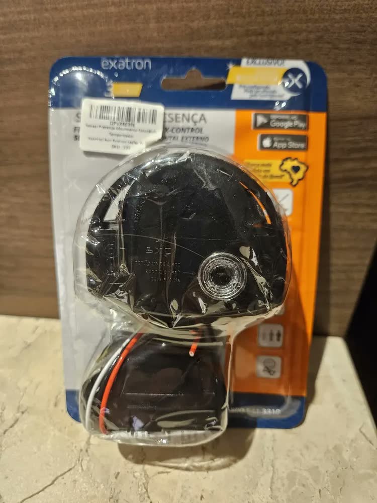 foto de Sensor Presença Movimento Fotocélula Temporizador Xcontrol App Exatron LESFEXXC2 110v 220v Bivolt Preto
