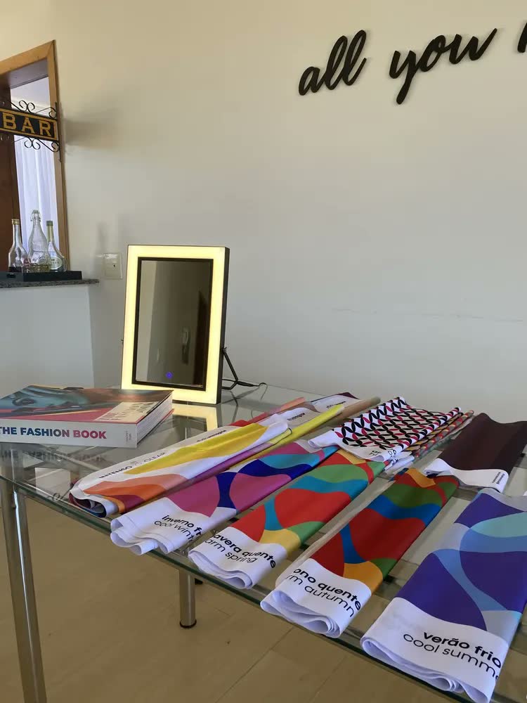 foto de Espelho Led Make Touch Screen Led Bancada