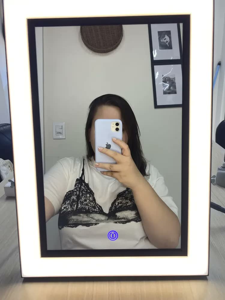 foto de Espelho Led Make Touch Screen Led Bancada