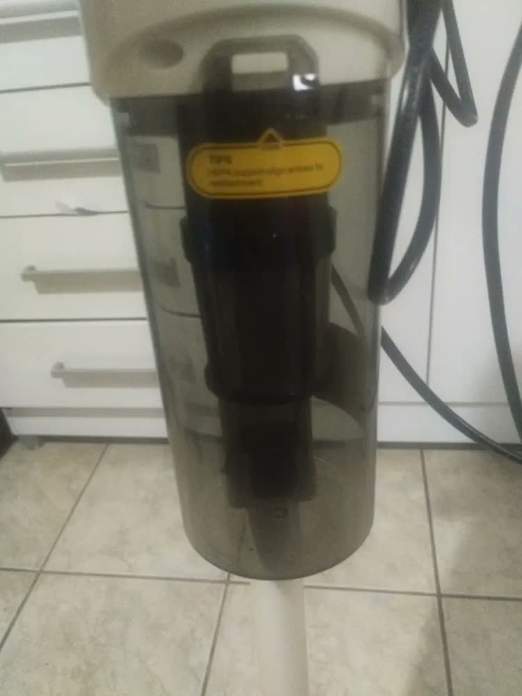 foto de Aspirador De Pó Vertical Com Fio Portátil 2 Em 1 600w 18kpa Silencioso Menos De 80db Coletor 800ml 5m Cabo Para Casa E Estofados
