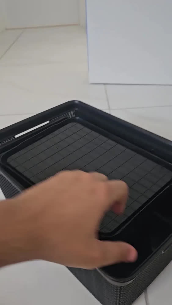 foto de Kit 5 Caixas Organizadoras Cesto Tampa Multiuso 2l 6l 16l Casa Cozinha Banheiro