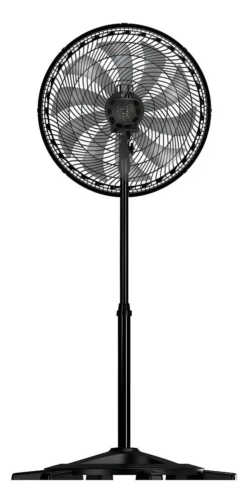 Ventilador Oscilante Coluna Turbo 10p 50cm Preto Ventisol 50 Cm 60 Preto Plástico 10